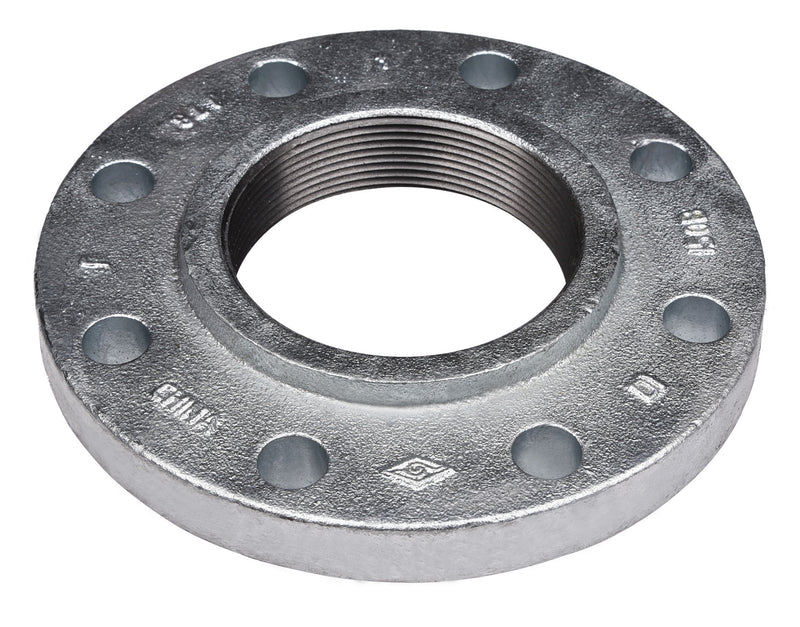 108028 Midland | Threaded Companion Flange | 4" | Class 150 Threaded | Galvanized Ductile Iron