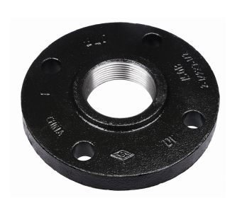 108062 Midland Threaded Companion Flange - 1" - Class 150 Threaded - Black Ductile Iron