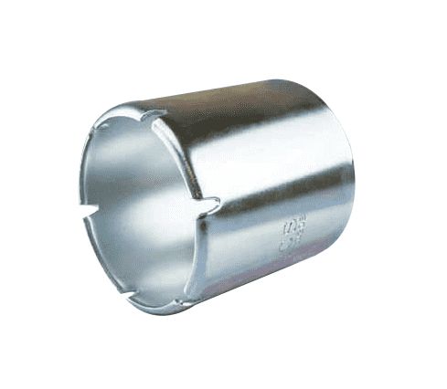 211F20P by Jason Industrial | Cam and Groove Crimp Ferrule | 2" Hose Size | 2-11/16" Ferrule ID | Plated Steel