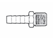 1601HS by Couplamatic | Suction & Return Line Coupling | NPTF | Male Solid | 1" Hose ID | 1-11-1/2 Thread Size