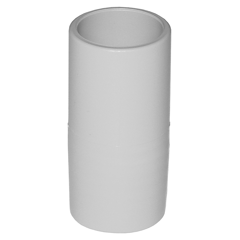 12515E Flexaust Enlarger Screw Cuff | Enlarges 1.25" Hose ID to 1.5" Hose ID | Gray