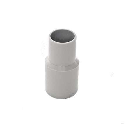 125E Flexaust Standard Screw Cuff - 1.25" Hose ID - Gray