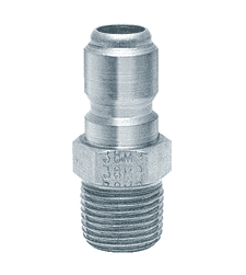 125MP ZSi-Foster Quick Disconnect FST Series Plug - Straight Thru - 1-1/4" MPT - Steel