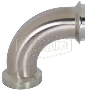 B2FI-G300 Dixon Valve 304 Stainless Steel Sanitary 90° Female I-Line x Male I-Line Elbow - 3" Tube OD