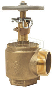 AVAPR150F-I Dixon Cast Brass Global Adjustable Pressure Restricting Angle Valve - 1-1/2" Female NPT Inlet x 1-1/2" Male NST(NH) Outlet
