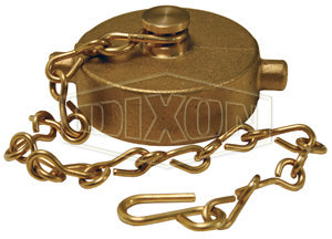 FC150F-D Dixon Cast Brass Cap - Pin Lug - 1-1/2" Female NST(NH) (Domestic)