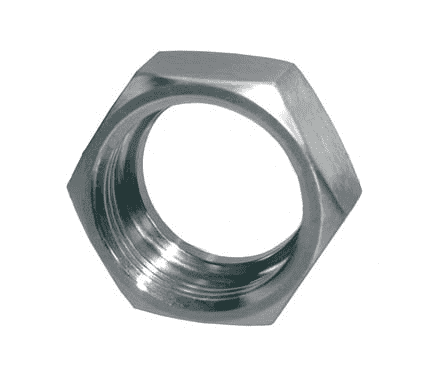 13H-G300 Dixon 304 Stainless Steel Sanitary Bevel Seat Union Hex Nut - 3" Tube OD
