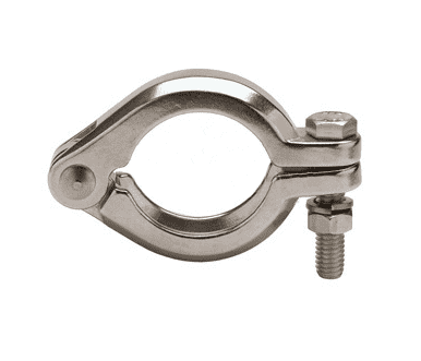 13ILB100-150 Dixon 304 Stainless Steel Sanitary Bolted I-Line Clamp - 1" - 1-1/2" Tube OD