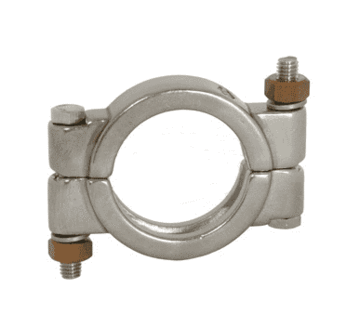 13MHP500 Dixon Valve 304 Stainless Steel Bolted Sanitary Clamp - 5" Tube OD