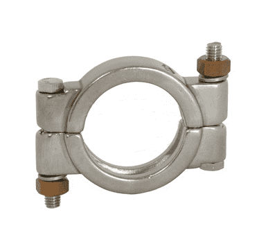 13MHP400 Dixon 304 Stainless Steel Bolted Sanitary Clamp - 4" Tube OD