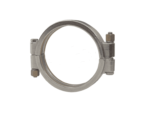 13MHPV150 Dixon Valve 304 Stainless Steel Sanitary 1-1/2" Pipe Size Bolted Clamp