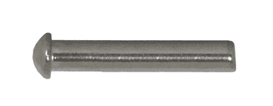 13RP Dixon Sanitary 304 Stainless Steel Rivet Pin for 1/2" - 5" Single Pin Clamps: 5/16" x 1"