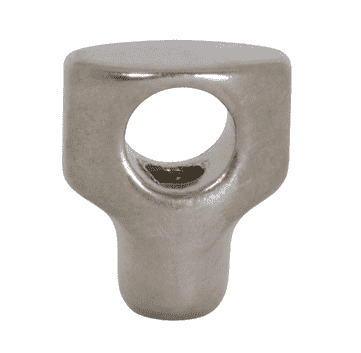 13WNXM Dixon Sanitary 304 Stainless Steel Mini Cross Hole Wing Nut: 5/16"-18 for 1/2" - 3/4" Clamps