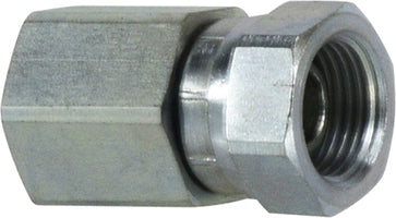 14051212 (1405-12-12) Midland Hydraulic Female Swivel Adapter - 3/4" Female Pipe x 3/4" Female NPSM - Steel