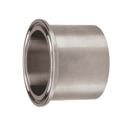 14MPW-R400 Dixon 316L Stainless Steel Sanitary Heavy Duty Tank Weld Ferrule - 4" Tube OD