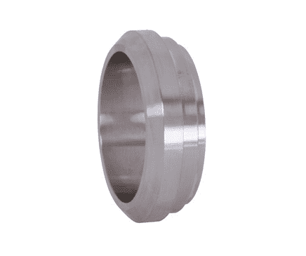 14PRF-G300 Dixon 304 Stainless Steel Sanitary Short Plain Bevel Seat Weld Ferrule - 3" Tube OD