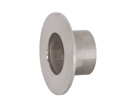 14VB-R75 Dixon Valve 316L Stainless Steel Sanitary Unpolished Type A Stub End - 3/4" Tube OD