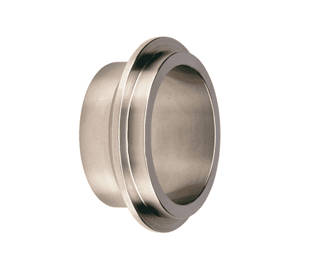 14WI-R600 Dixon 316L Stainless Steel Sanitary Male I-Line Short Weld Ferrule - 6" Tube OD