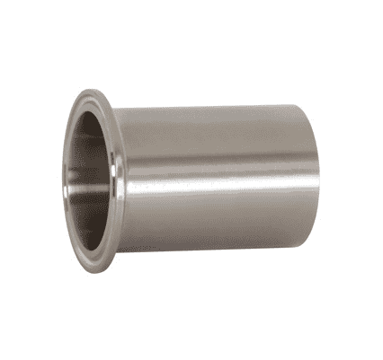 14WLMP-G800 Dixon Valve 304 Stainless Steel Sanitary Light Duty Tank Weld Ferrule - 8" Tube OD