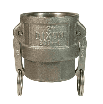 150-D-MI Dixon 1-1/2" Unplated Iron Type D Coupler
