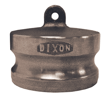 300-DP-MI Dixon 3" Unplated Iron Boss-Lock Type DP Dust Plug