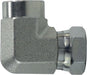 150222 (1502-2-2) Midland Hydraulic Female Union 90° Elbow Swivel Adapter - 1/8" Female Pipe x 1/8" Female NPSM - Steel