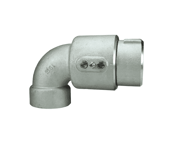 JS303 Dixon Valve, Smooth ID Clamps, Galvanized Steel, 1/2 Band Width