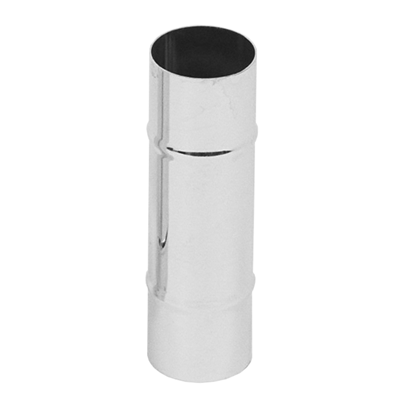 150CM Flexaust Hose Connector | Chrome Plated Steel | 1-1/2" Hose ID | 5" Length