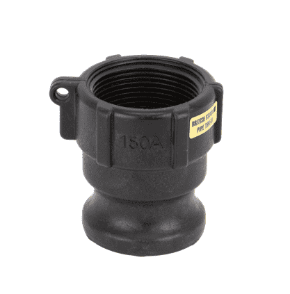 150AB Banjo Polypropylene Cam Lever Coupling - Part A - 1-1/2" Male Adapter x 1-1/2" Female Pipe Thread/British Standard Pipe