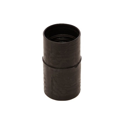 15200EBKSC Flexaust Conductive Enlarger Screw Cuff | Enlarges 1.5" Hose ID to 2" Hose ID | Black