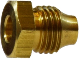 16002 (16-002) Midland Double Compression Fitting - Threaded Sleeve Nut - 3/16" Tube OD - Brass