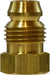 16090 (16-090) Midland Double Compression Fitting - Break-Away Nut - 3/16" Tube OD - Brass