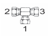 1603 4x4x4 by Couplamatic | Hydraulic Adapter | 1/4" Female NPSM | Tee