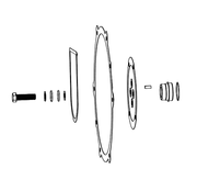 16100 Banjo 333 Series & 444 Pump Bearing Pedestal Seal Kit
