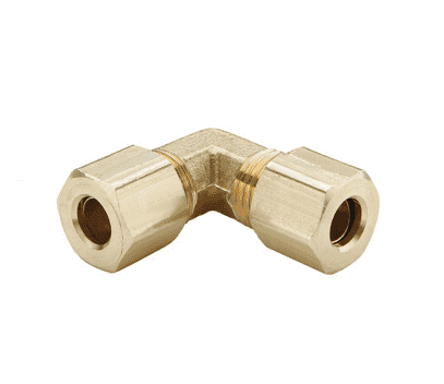 165C-02 Dixon Brass Compression Fitting - Union Elbow - 1/8" Tube Size
