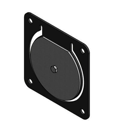 16706 Banjo Replacement Part for Self-Priming Centrifugal Pumps - FKM (viton type) Inlet Gasket with Check