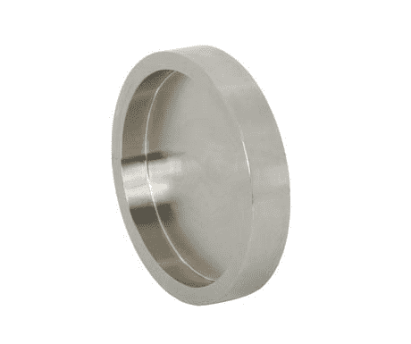 16AI-15I300R Dixon 316L Stainless Steel Sanitary Female I-line Solid End Cap - 3" Tube OD