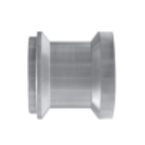 17-14I-15I-G400 Dixon Valve Male I-Line x Female I-Line Adapter - 4" Tube OD - 304 Stainless Steel