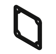 18009 Banjo Replacement Part for Self-Priming Centrifugal Pumps - EPDM Outlet Gasket