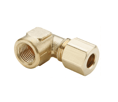 170C-0402 Dixon Brass Compression Fitting - Female Elbow - 1/4" Tube Size x 1/8" Pipe Thread