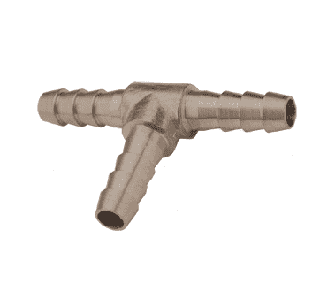 179-0303SS Dixon 304 Stainless Steel Hose Barb Tee Splicer - Forged - 3/16" Hose ID
