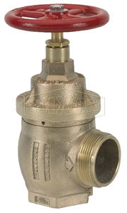 NAPRAV150F-25 Dixon Cast Brass Factory Set Pressure Reducing Valve - 1-1/2" Female NPT Inlet - 1-1/2" Male NST(NH) Outlet - Calculated Setting: 25