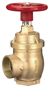 NAPRAVF250-75 Dixon Cast Brass Factory Set Pressure Reducing Valve - 2-1/2 Female NPT Inlet - 2-1/2" Female NPT Outlet - Calculated Setting: 75