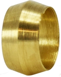 18006 (18-001) Midland Compression Fitting - Compression Sleeve - 7/16" Tube OD - Brass