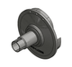 18060SS Banjo 3" Pump Impeller - 1.125" Inner Diameter - 5.5" Outer Diameter - Stainless Steel