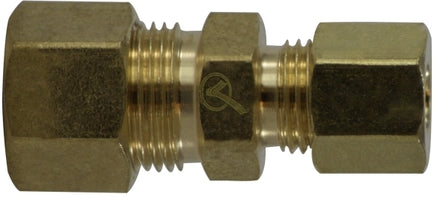 5/16-24 to 3/16 compression fitting with nut and ferrule.