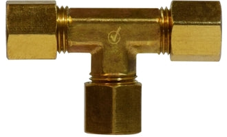 5/16-24 to 3/16 compression fitting with nut and ferrule.