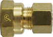 700066-1006 Midland Lead Free Compression Fitting - Female Coupling - 5/8" Tube OD x 3/8" Female NPT - Brass