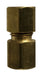 700093-0404 Midland Lead Free Compression Fitting - Female Adapter - 1/4" Tube OD x 1/4" Female Flare - Brass