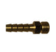 18534 Midland Hose Barb Compression Adapter - 1/4" Hose ID x 1/4" Male Compression - Brass